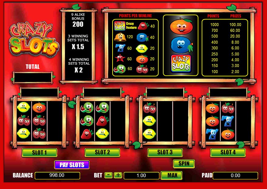 crazy slots