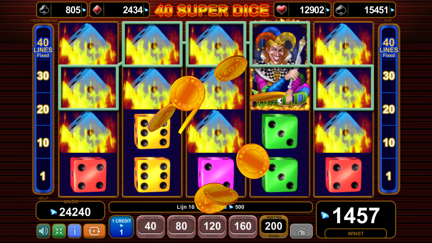 40 super dice slot