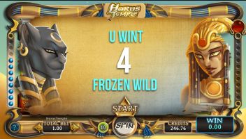 Horus Temple bonusgames
