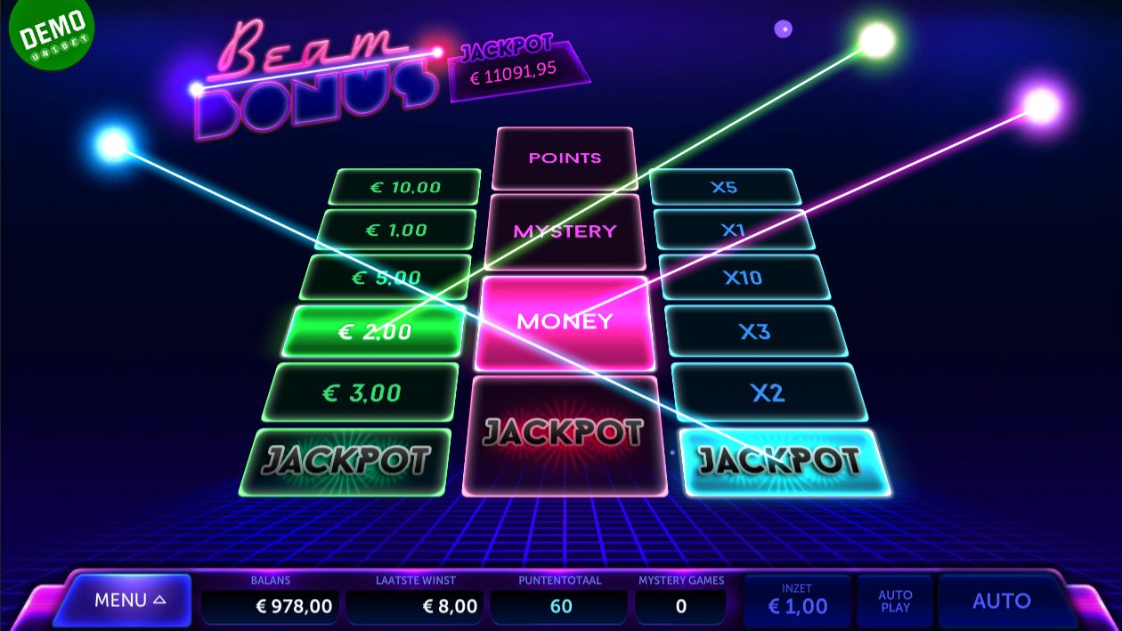 laserlockup unibet beambonus