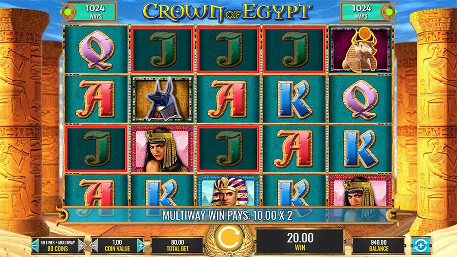 Crown of Egypt slot IGT